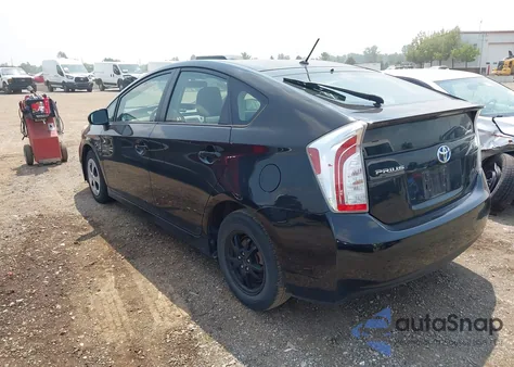 2012 Toyota Prius Two из США, поврежденный, VIN JTDKN3DU2C5455318